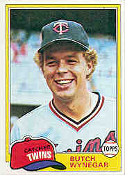 1981 Topps Baseball Cards      061      Butch Wynegar